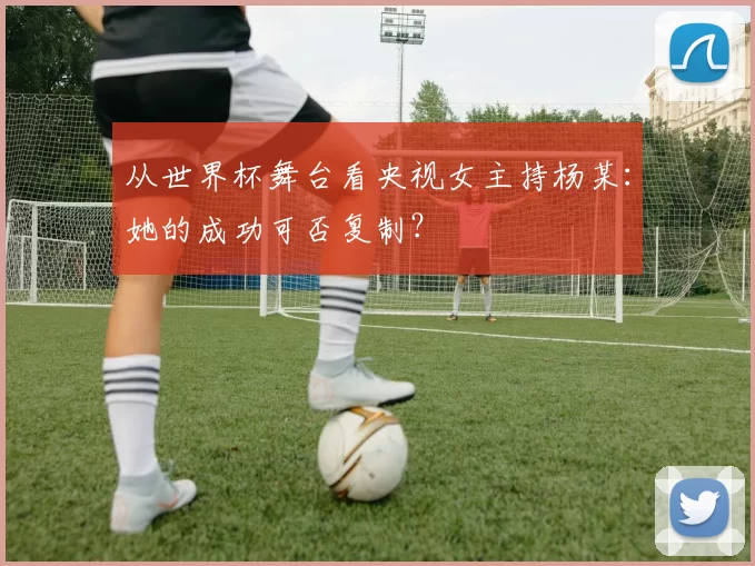 从世界杯舞台看央视女主持杨某:她的成功可否复制?