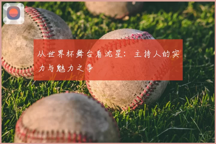 从世界杯舞台看沈星:主持人的实力与魅力之争