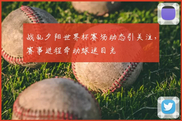 战乱夕阳世界杯赛场动态引关注，赛事进程牵动球迷目光