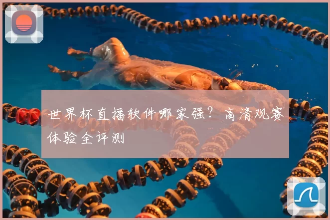 世界杯直播软件哪家强？高清观赛体验全评测